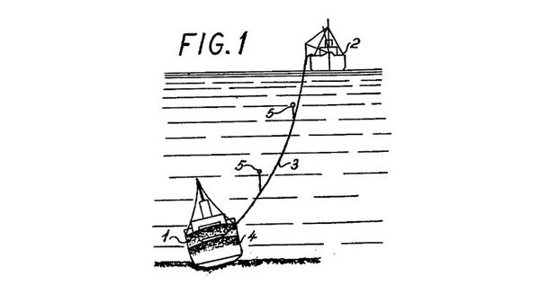 Le dessin tiré du fascicule de brevet de Karl Kroyer. Photo: Espacenet